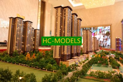 Sand-Table Models for Xi'an Xinyuan Metropolis