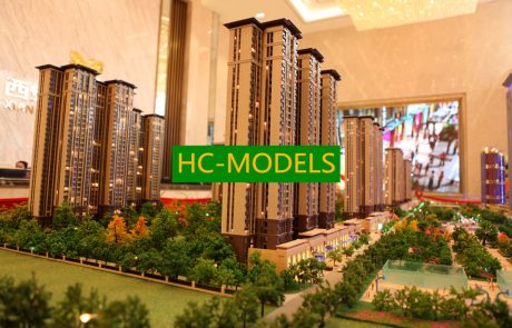 Sand-Table Models for Xi'an Xinyuan Metropolis