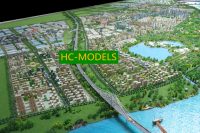 Planning model for Huangmei Riverside Park