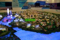 Planning model for Zhuhai Jinwan Aviation City Core Area