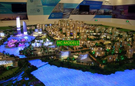 Planning model for Zhuhai Jinwan Aviation City Core Area