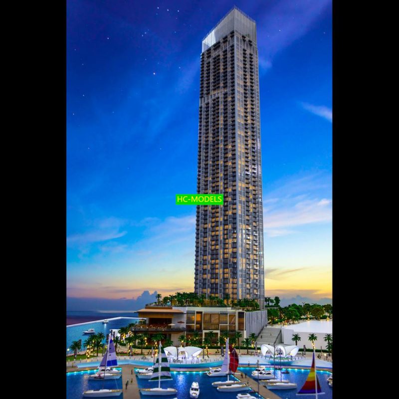 The Grand real estate scale model for Hotel Architectural Model